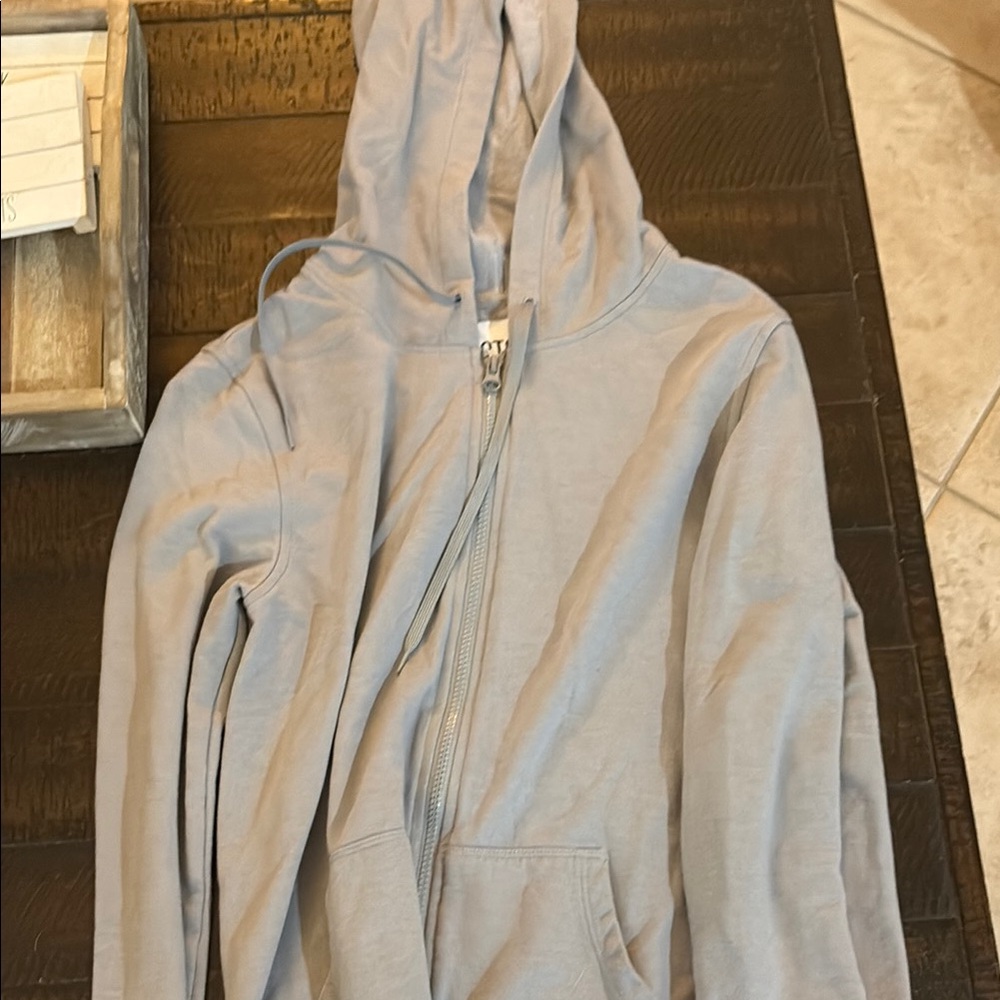 Women's Gray Hoodie Jacket